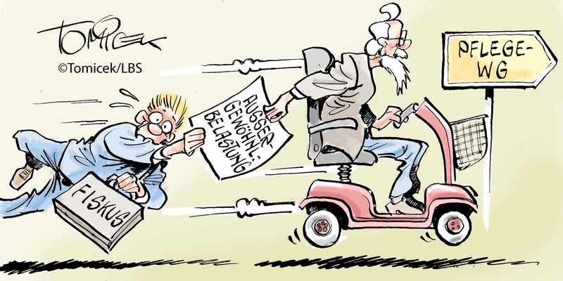 Umzug in Pflege-WG / Höchstes Finanzgericht erkannte das als außergewöhnliche Belastung an - Foto: presseportal.de