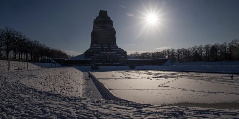 Völkerschlachtdenkmal im Winter - Foto: Elli Flint über pressetext.de