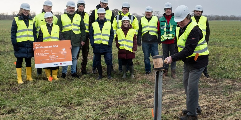 PV-Anlage Schönermark Süd: Baubeginn des ersten Projekts in Deutschland für Chint Solar - Foto: presseportal.de