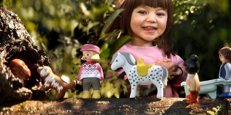 Playmobil weltweit erster großer Spielwarenhersteller mit pflanzenbasiertem Kunststoff im kompletten Kleinkindportfolio - Foto: presseportal.de