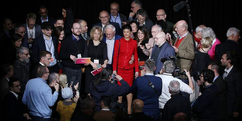 Sahra Wagenknecht und Oskar Lafontaine am 27.01.2024 - Foto: über dts Nachrichtenagentur