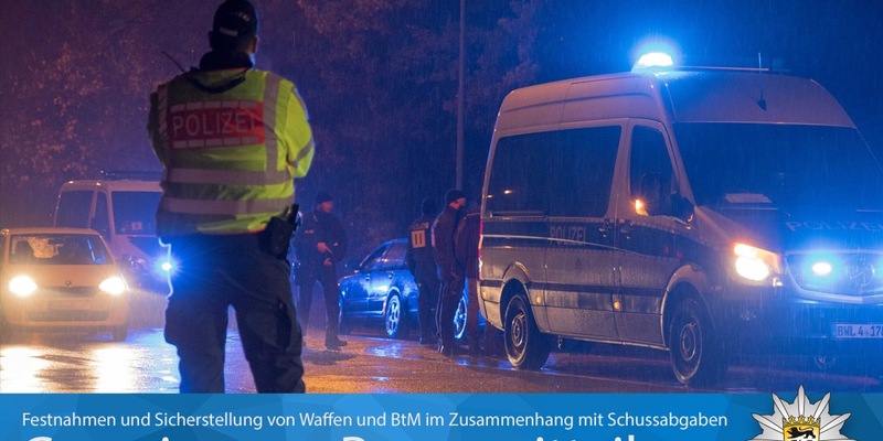LKA-BW: Gemeinsame Pressemitteilung der StA Stuttgart, des PP Ulm und des LKA BW: Festnahmen und Sicherstellung von Waffen und Betäubungsmitteln im Zusammenhang mit den Schussabgaben im öffentlichen Raum - Foto: presseportal.de