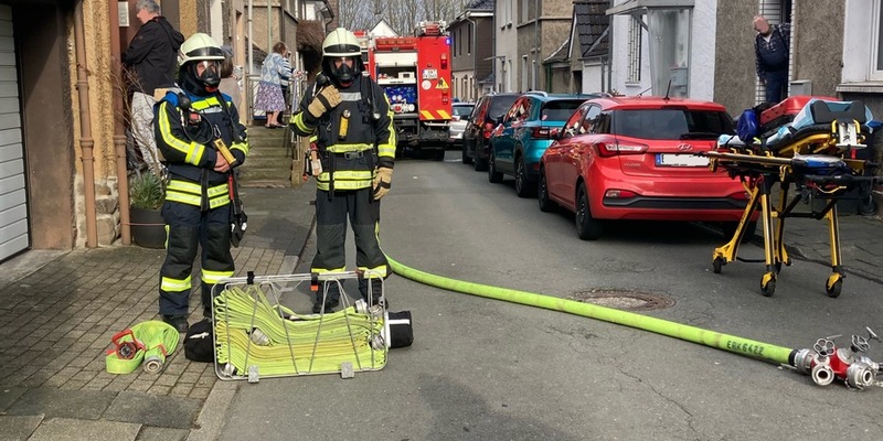 FW-EN: Kleine Ursache - Großer Kräfteansatz - Foto: presseportal.de