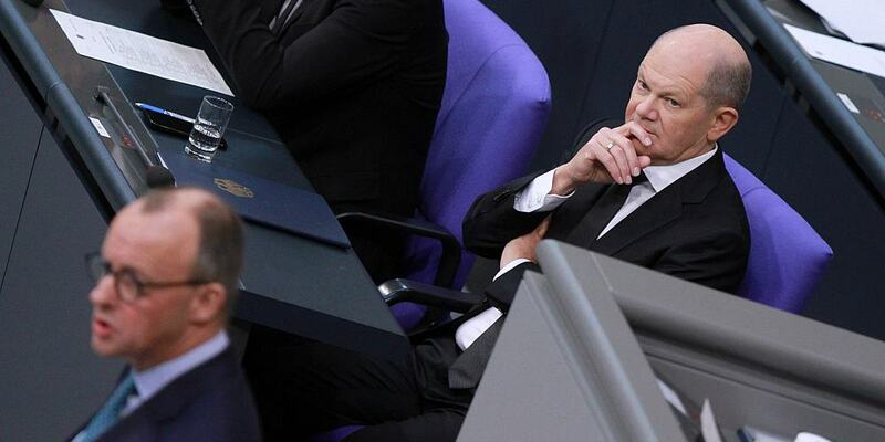 Friedrich Merz und Olaf Scholz am 31.01.2024 - Foto: über dts Nachrichtenagentur