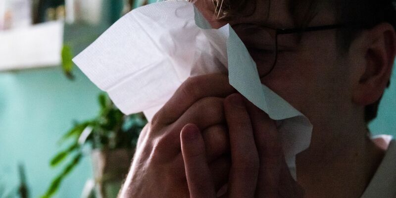 Hatschi! Fachleute berichten von einer weiteren Zunahme bei akuten Atemwegserkrankungen im Wochenvergleich. - Foto: Philip Dulian/dpa