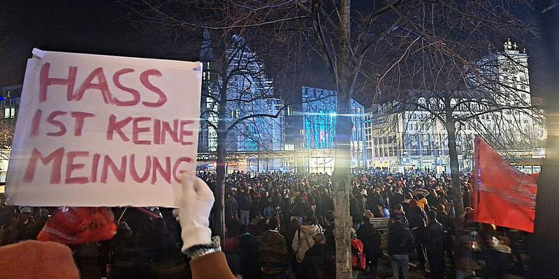 Demo gegen Rechts am 30.01.2024 - Foto: ĂĽber dts Nachrichtenagentur