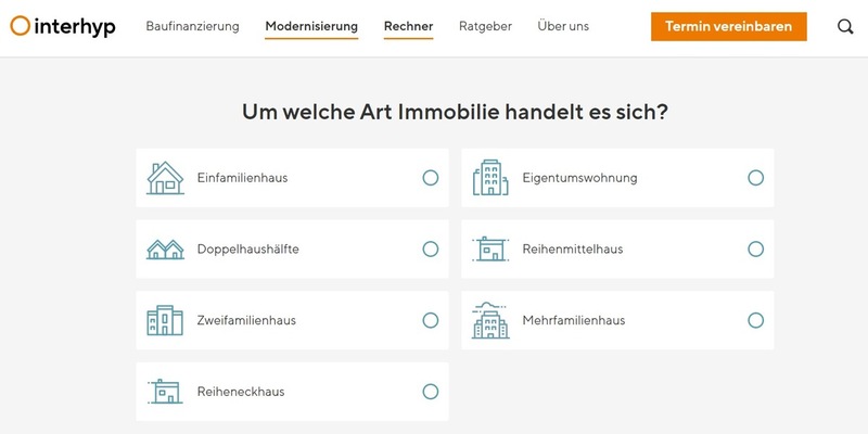 Mit 9 Klicks zum Wert der Immobilie - Interhyp-Rechner macht unkomplizierte Preis-Ermittlung möglich - Foto: presseportal.de