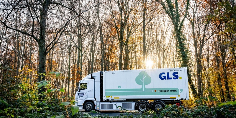 Innovation auf der Straße: GLS Germany startet mit erstem Wasserstoff-Lkw im Fernverkehr / Paketdienst sammelt Erfahrungen im Praxistest - Foto: presseportal.de