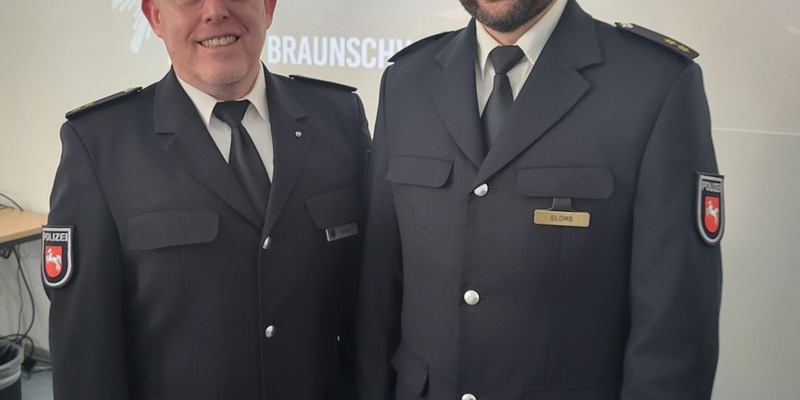 POL-BS: Führungswechsel innerhalb der Polizeiinspektion Braunschweig - Markus Glomb übernimmt die Leitung im Polizeikommissariat Mitte - Foto: presseportal.de