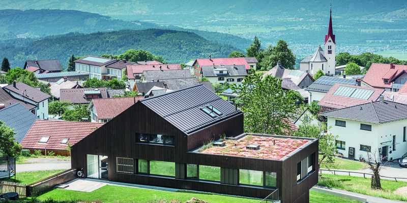 Jürgen Hallers Wohnidylle am Walserkamm - Foto: PREFA | Croce & Wir über pressetext.de