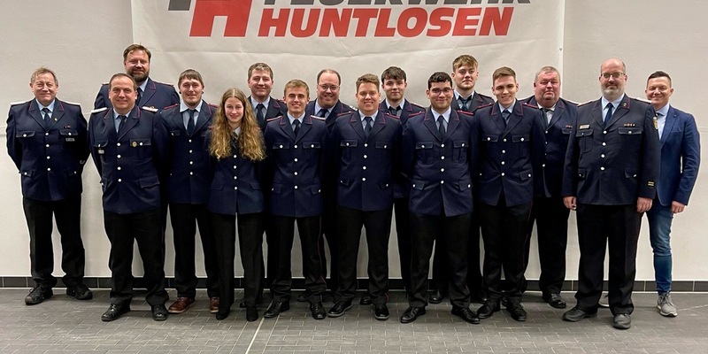 FW-OLL: Jahreshauptversammlung - Feuerwehr Huntlosen leistet im Jahr 2023 rund 14.400 Dienststunden - Foto: presseportal.de