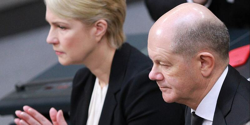 Manuela Schwesig und Olaf Scholz am 31.01.2024 - Foto: über dts Nachrichtenagentur