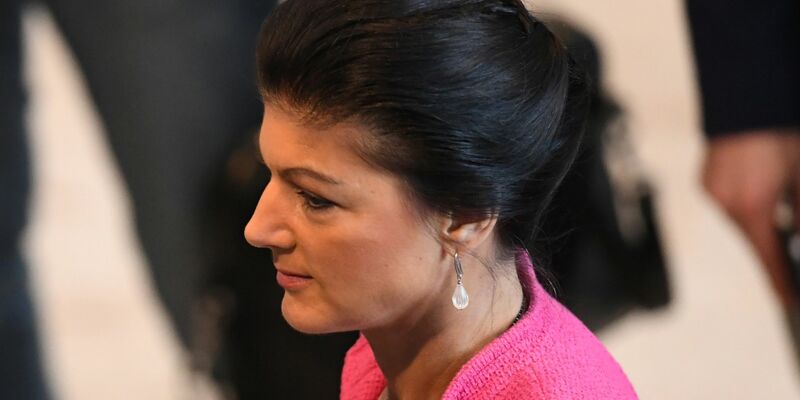 Sahra Wagenknecht (BSW) ist im Bundestag zu sehen. - Foto: Ann-Marie Utz/dpa