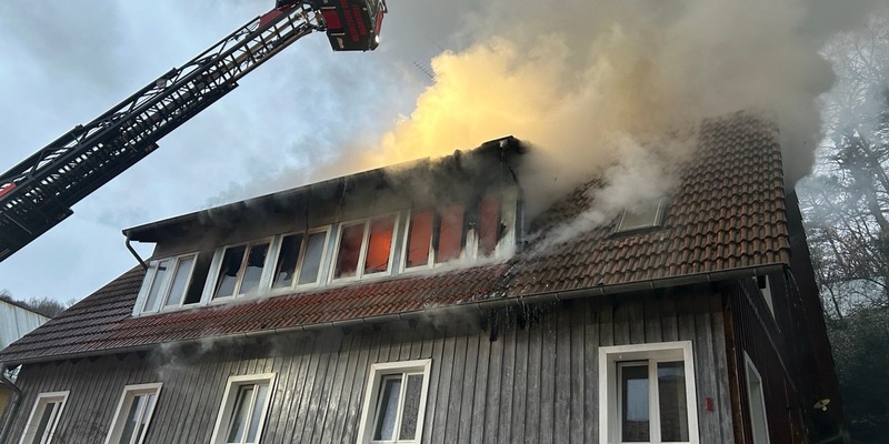 POL-PDLD: Gebäudebrand - Foto: presseportal.de