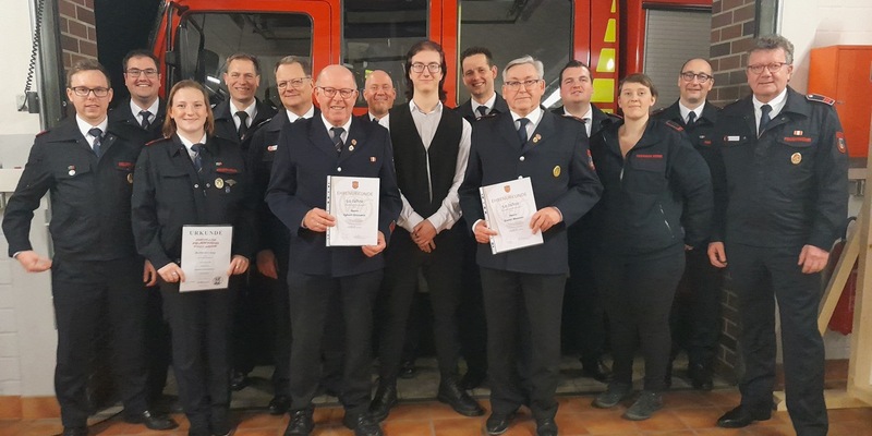 FW-WRN: Löschgruppe Langern traf sich zur Jahreshauptversammlung - Foto: presseportal.de