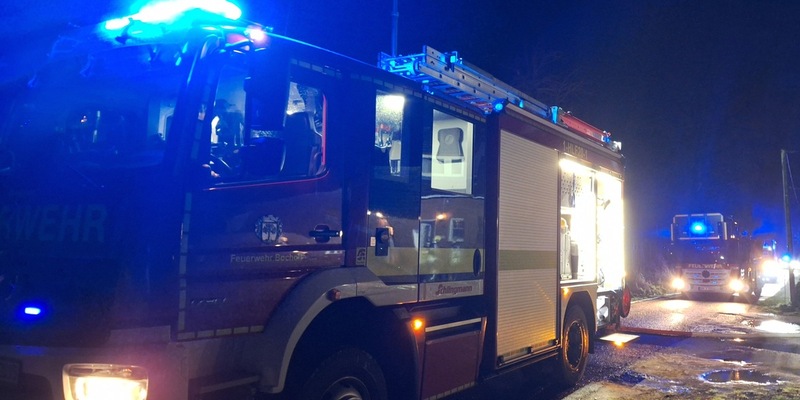 FW Bocholt: Kellerbrand in Holtwick - Foto: presseportal.de