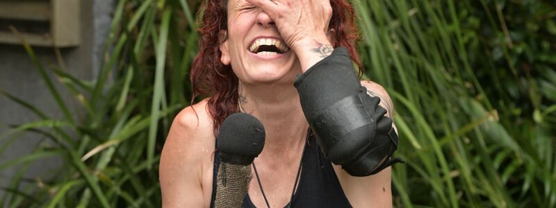 Lucy Diakovska ist die neue Dschungelkönigin. - Foto: Stefan Thoyah/RTL/dpa