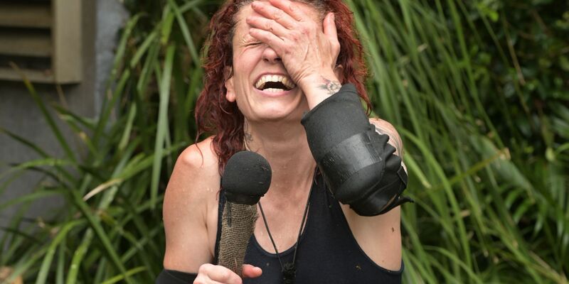 Lucy Diakovska ist die neue Dschungelkönigin. - Foto: Stefan Thoyah/RTL/dpa