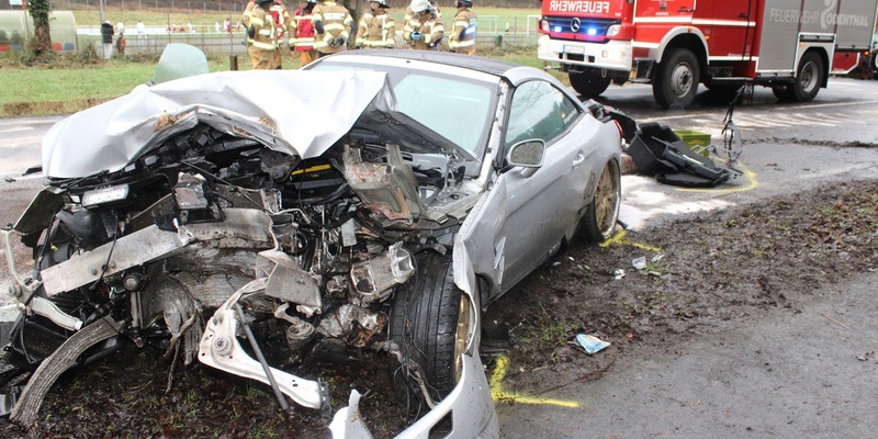 POL-RBK: Odenthal - Schwerverletzter nach Verkehrsunfall von Rettungshubschrauber in Krankenhaus geflogen - Foto: presseportal.de