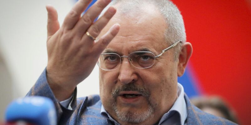 Der einzige Präsidentschaftsbewerber, der offen gegen den Angriffskrieg gegen die Ukraine auftritt: Boris Nadeschdin. - Foto: AP/dpa