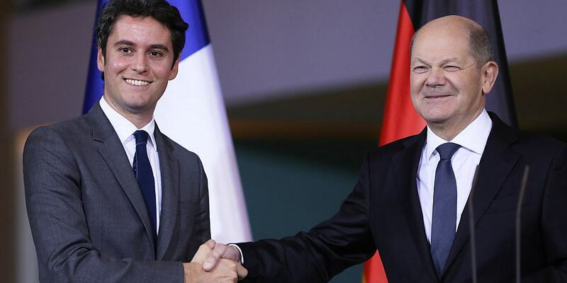 Gabriel Attal und Olaf Scholz am 05.02.2024 - Foto: über dts Nachrichtenagentur