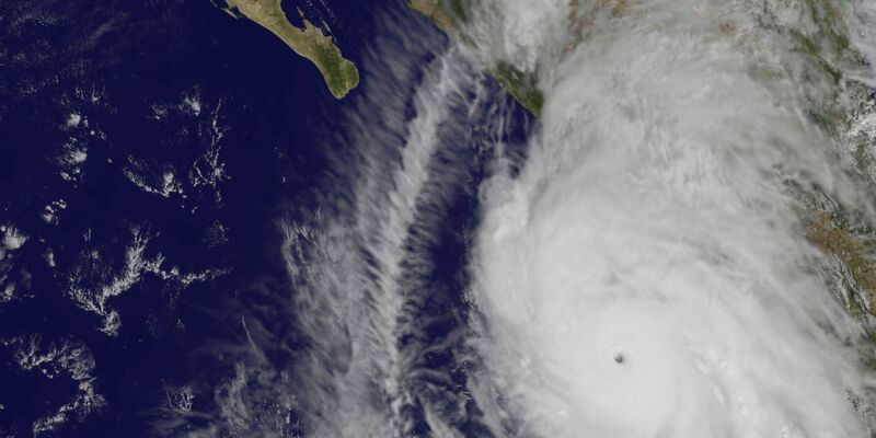 Wirbelstürme werden im stärker, besonders heftig war auch Hurrikan Patricia im Oktober 2015. (Archivbild) - Foto: Nasa/Noaa Goes Project/dpa