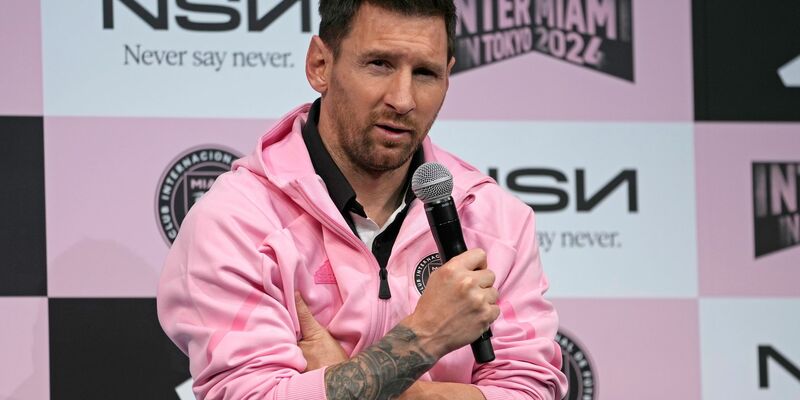 Inter Miamis Lionel Messi hat sich auf einer Pressekonferenz für seine Spielpause gerechtfertigt. - Foto: Shuji Kajiyama/AP