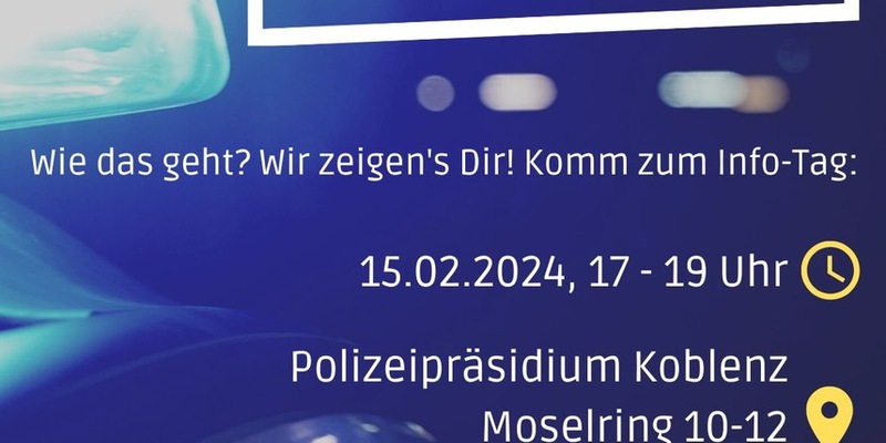 POL-PPKO: Dein Weg zur Polizei - auch mit Mittlerer Reife! - Foto: presseportal.de