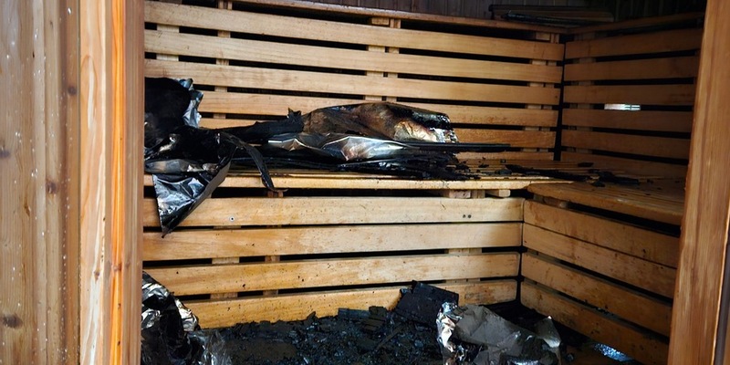 FW Datteln: Großbrand im Hotel entpuppt sich als brennende Holzhütte - Foto: presseportal.de