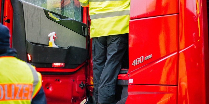 POL-MFR: (134) Kontrolltage Schwerlastverkehr - erhebliche Verkehrsverstöße festgestellt - Foto: presseportal.de