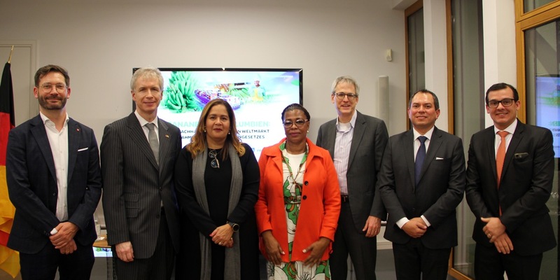 Die kolumbianische Banane strebt nach Anerkennung ihrer Nachhaltigkeit auf den europäischen Markt - Foto: presseportal.de
