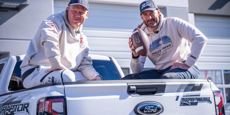 Ford und DAZN schicken Internet-König Knossi mit dem Adventure Ticket auf den Weg zum bedeutendsten Football-Highlight 2024 - Foto: presseportal.de