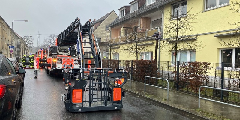 FW-F: Griesheim - Kellerbrand unter Kindergarten - Foto: presseportal.de