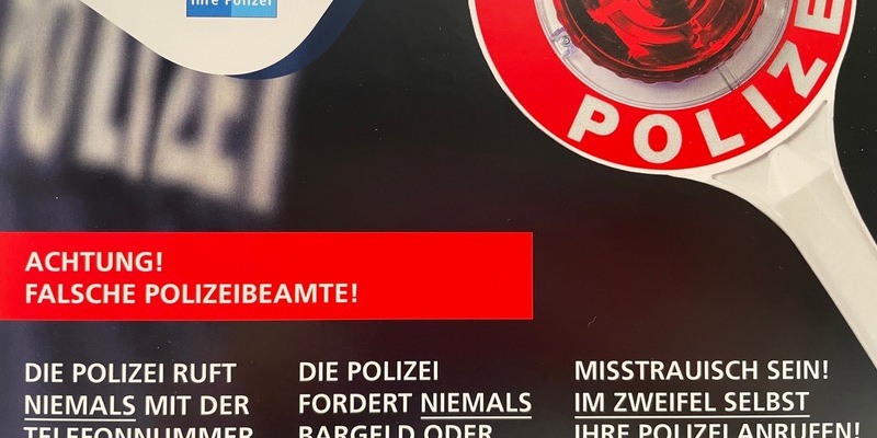 POL-DA: Heppenheim/Viernheim: Aktuell erhöhtes Aufkommen betrügerischer Anrufe/Polizei warnt und gibt Tipps - Foto: presseportal.de