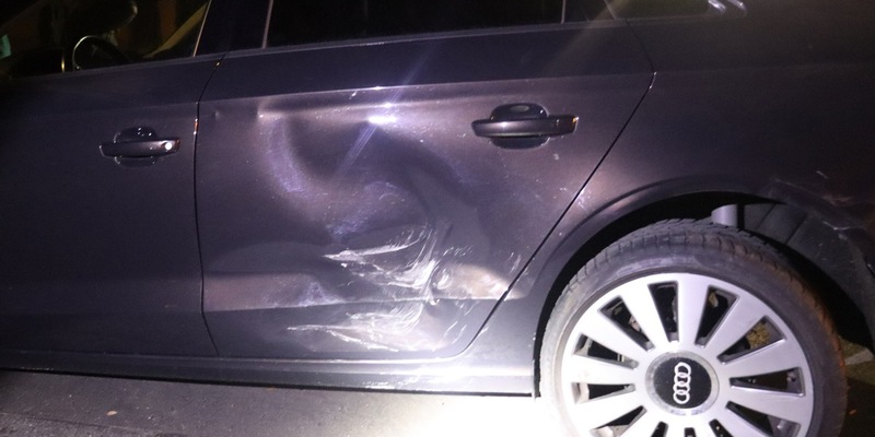 POL-HF: Parkende Fahrzeuge beschädigt- Verursacher flüchtet - Foto: presseportal.de