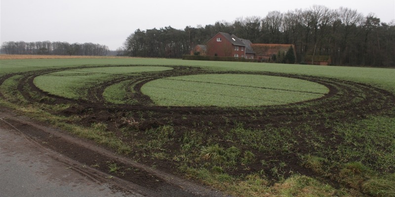 POL-GT: Polizei ermittelt nach mutwilliger Beschädigung eines Ackerfelds - Foto: presseportal.de