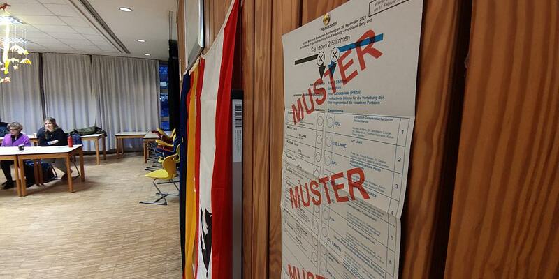 Wahllokal am 11.02.2024 - Foto: über dts Nachrichtenagentur