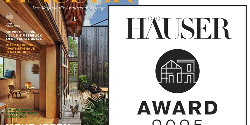 Ausschreibung HÄUSER-AWARD 2025: Einfach gute Häuser - gesucht werden individuelle und alltagstaugliche Einfamilienhäuser - Foto: presseportal.de