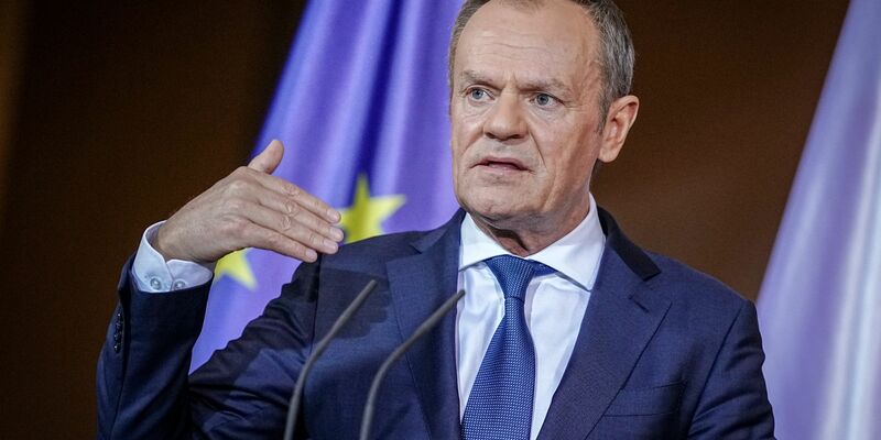 Der polnische Ministerpräsident Donald Tusk. - Foto: Kay Nietfeld/dpa