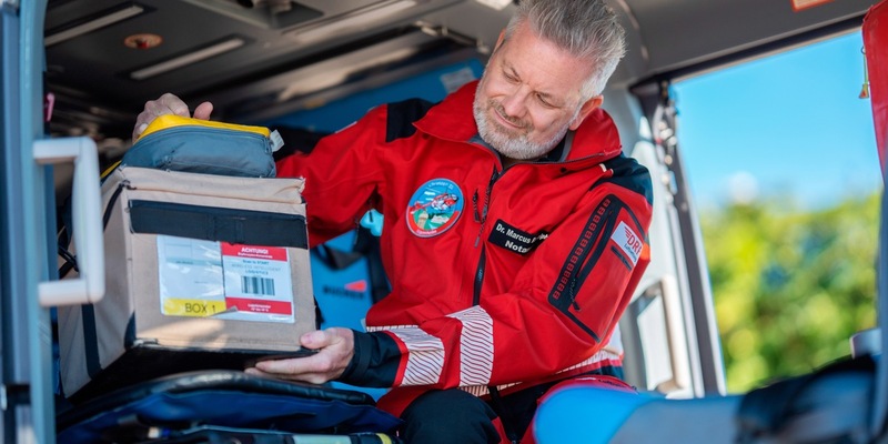 Lebensrettend bei massivem Blutverlust / Bewährter Einsatz von Blutkonserven an Bord von Christoph 53 - Foto: presseportal.de