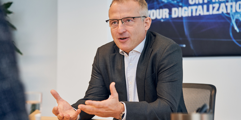 CNT-Vorstand Andreas Dörner - Foto: Atelier Schulte über pressetext.de