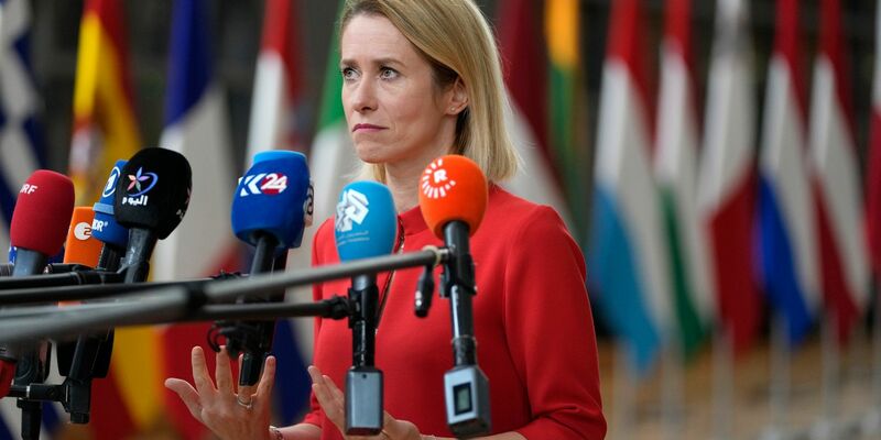 Estlands Premierministerin Kaja Kallas steht auf der Fahndungsliste des russischen Innenministeriums. - Foto: Virginia Mayo/AP/dpa