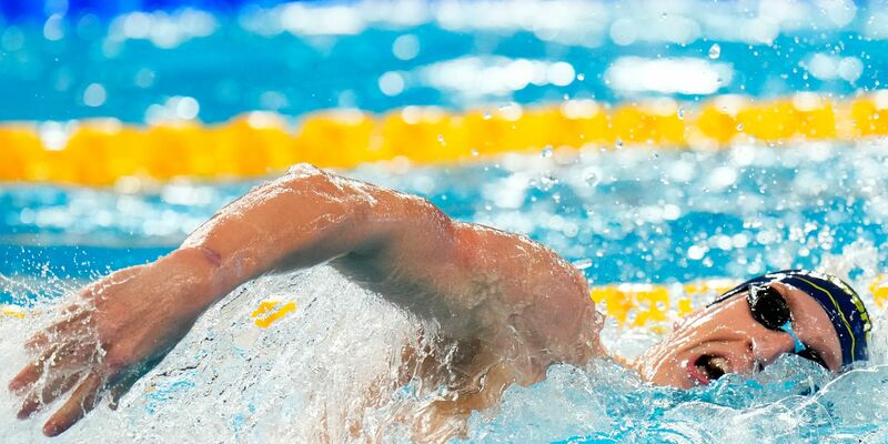 Lukas Märtens verpasste bei der WM in Katar seine zweite Medaille. - Foto: Hassan Ammar/AP/dpa