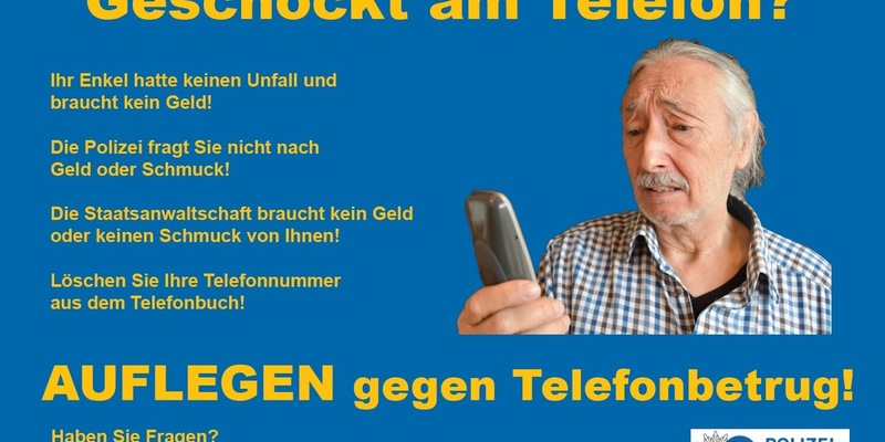 POL-PB: Geschockt am Telefon? - Auflegen! Aufmerksame Bankmitarbeiterin verhindert Betrug - Foto: presseportal.de