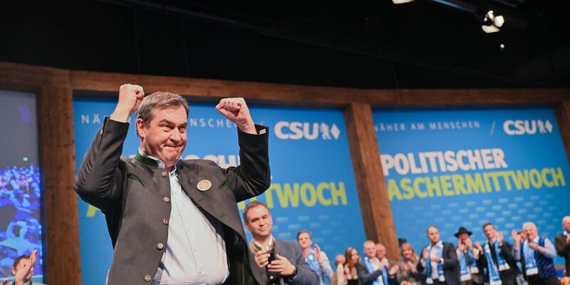 Markus Söder: «An die Ampel: Ihr hattet eure Chance.» - Foto: Peter Kneffel/dpa