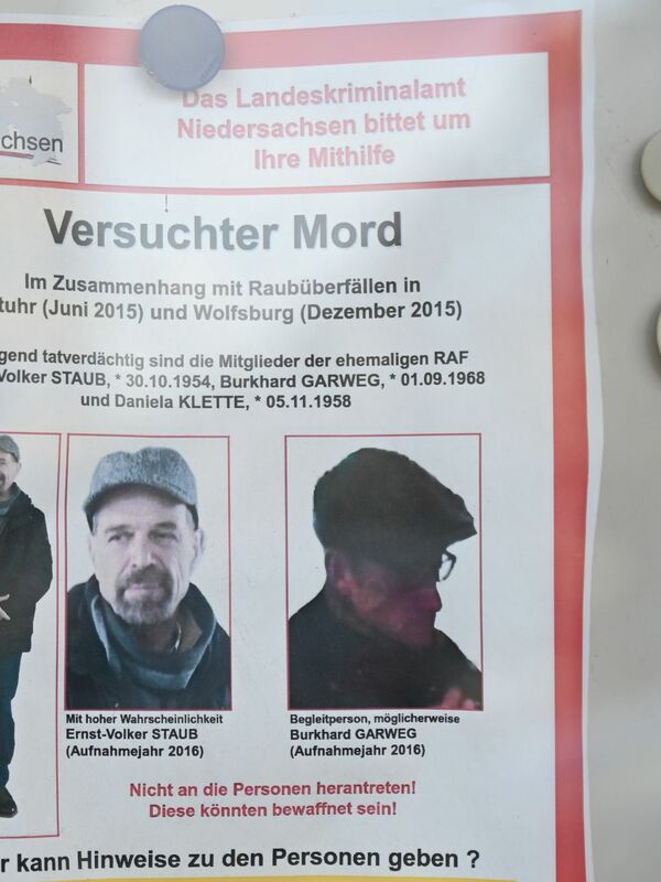 Die linksterroristische RAF ist aufgelöst.