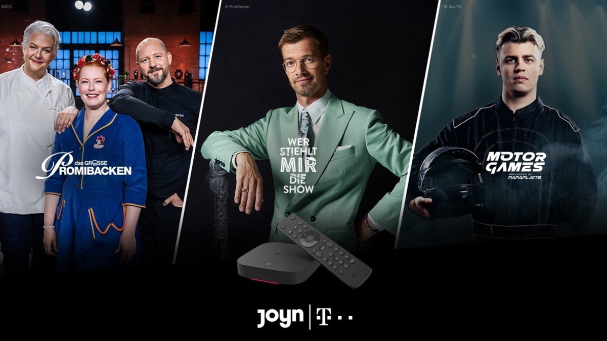 Joyn kommt zu MagentaTV! Streaming-Plattform der ProSiebenSat.1 Media SE und die Deutsche Telekom starten ab sofort umfassende Kooperation - Foto: Joyn, presseportal.de
