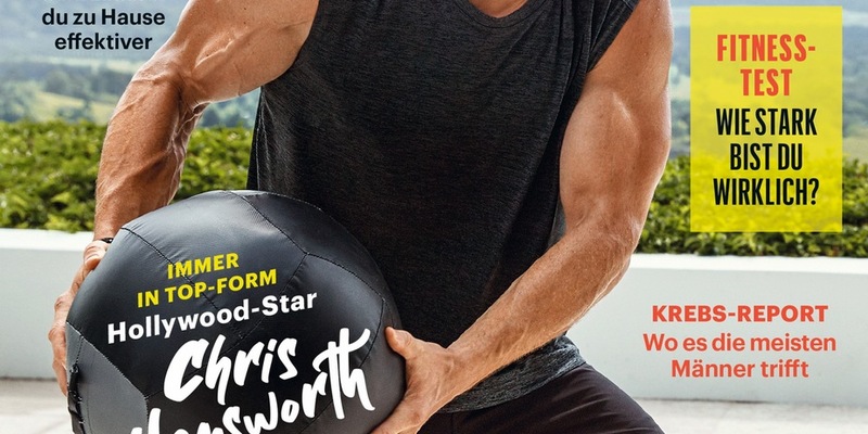 Chris Hemsworth verrät in Men's Health: Regelmäßige Eisbäder sollen helfen, sein Alzheimer-Risiko zu senken - Foto: presseportal.de