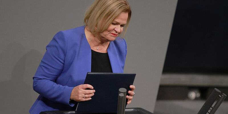 Nancy Faeser (Archiv) - Foto: über dts Nachrichtenagentur