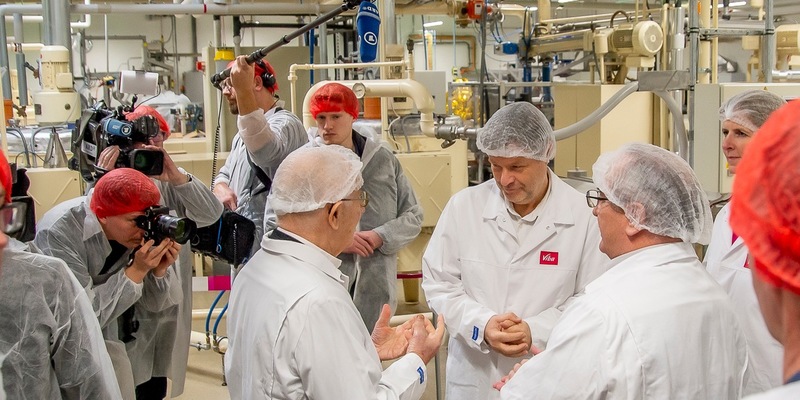 Vizekanzler Robert Habeck zu Besuch in Thüringen bei Viba sweets in Floh-Seligenthal - Foto: presseportal.de